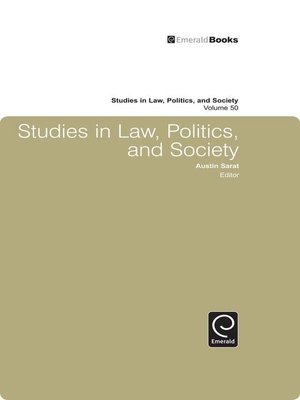 cover image of Studies in Law, Politics, and Society, Volume 50
